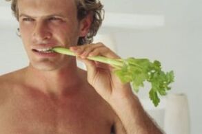 pagkaon sa celery alang sa pagpukaw