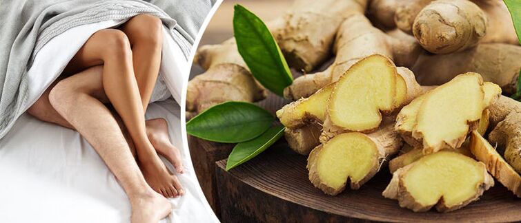 Ginger alang sa Malakaw nga Potency